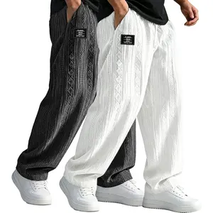 2-Pack Men’s Athletic Leisure Pants, Understated Daily Bottoms Designed With Roomy Silhouettes For Routine Urban Sport And Casual Daily Arrangements