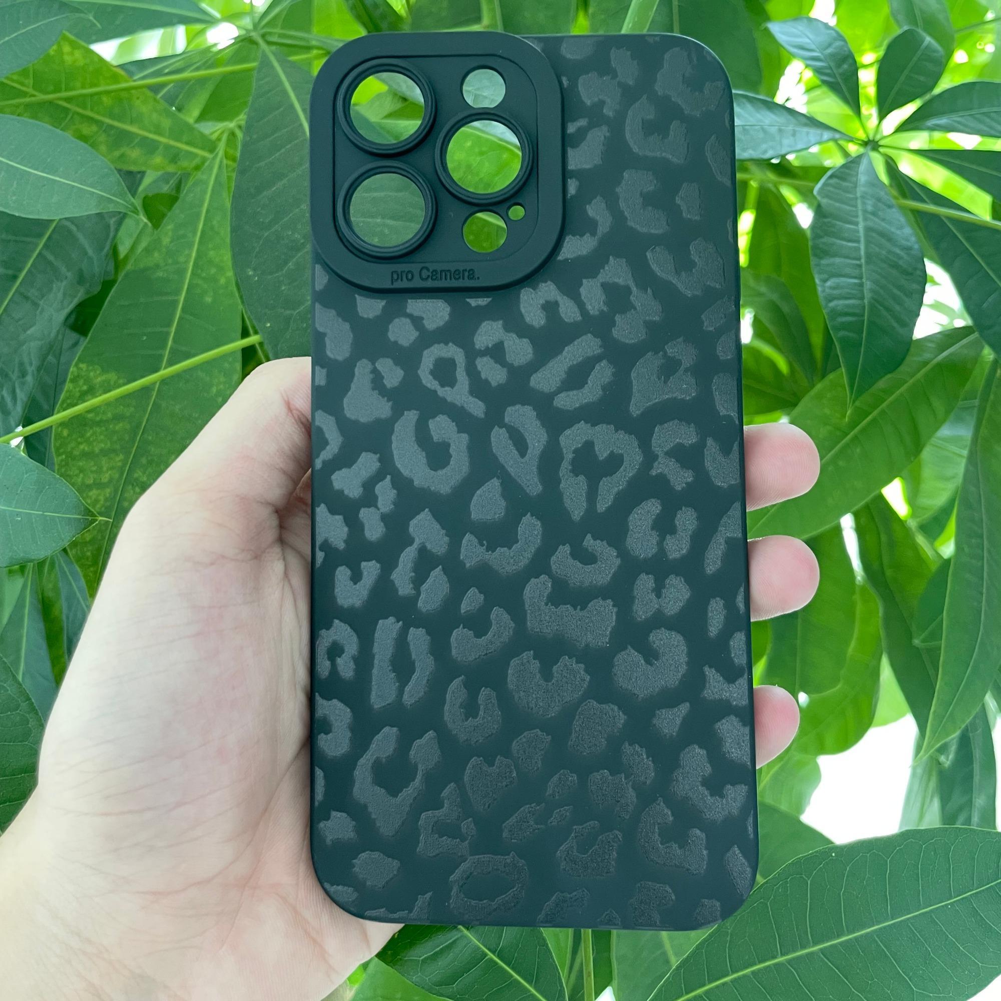 Leopard Pattern Phone Case, Full Covered Camera Protect Anti-fall Mobile Phone Protective Case, Shockproof Phone Cover for iPhone 16 Plus X XS Max 11 12 13 14 15 Pro Max, Fall Gift