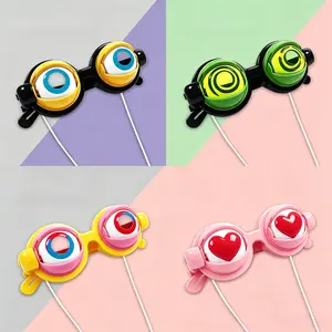 Kinetic Crazy Eyes Glasses, Funny Novelty Eyewear for Costume Party, Halloween & Cosplay Accessories