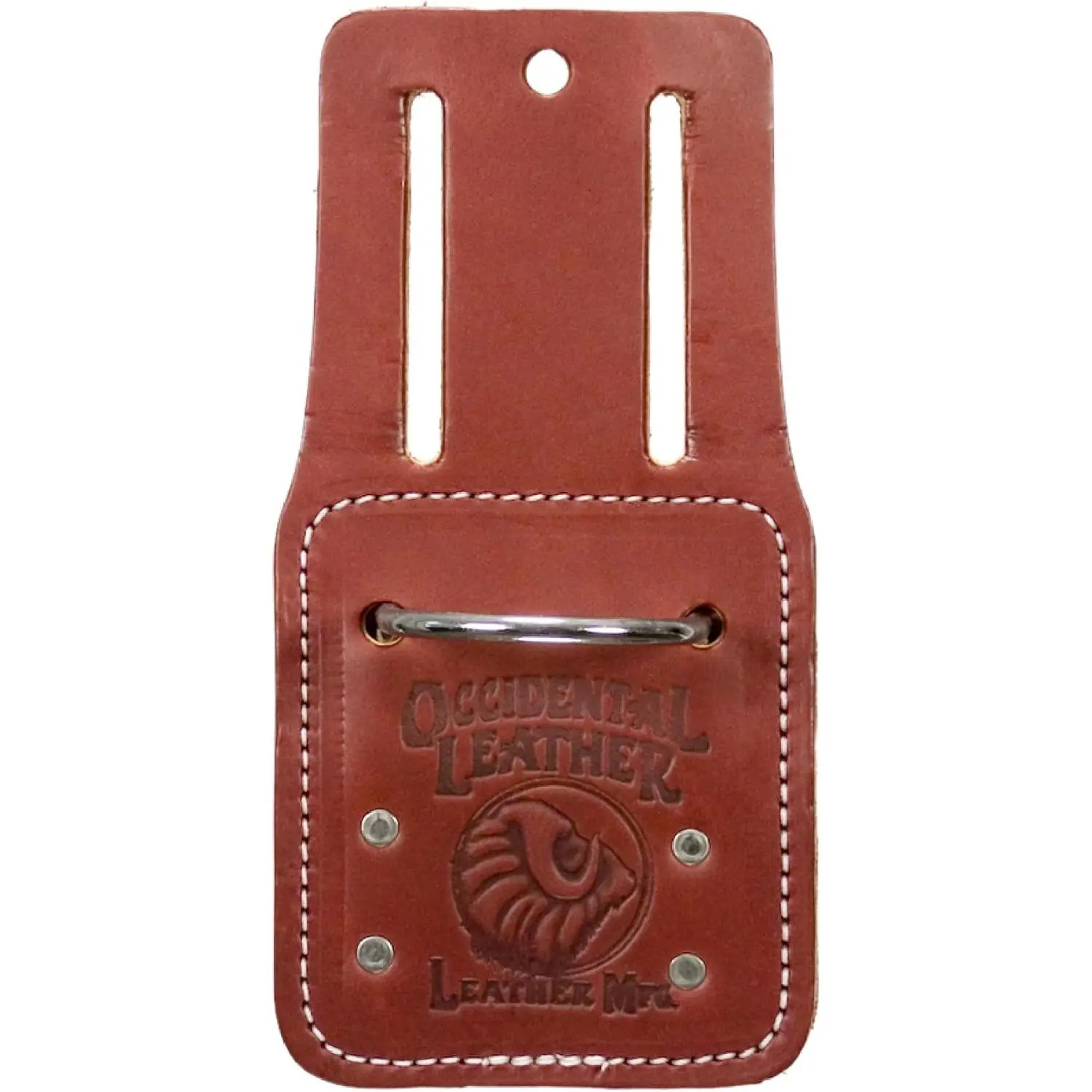 OxyRed Clip-On Lightweight Nylon/Leather Hammer Holder - Made in USA, Tool Storage for Tradesmen