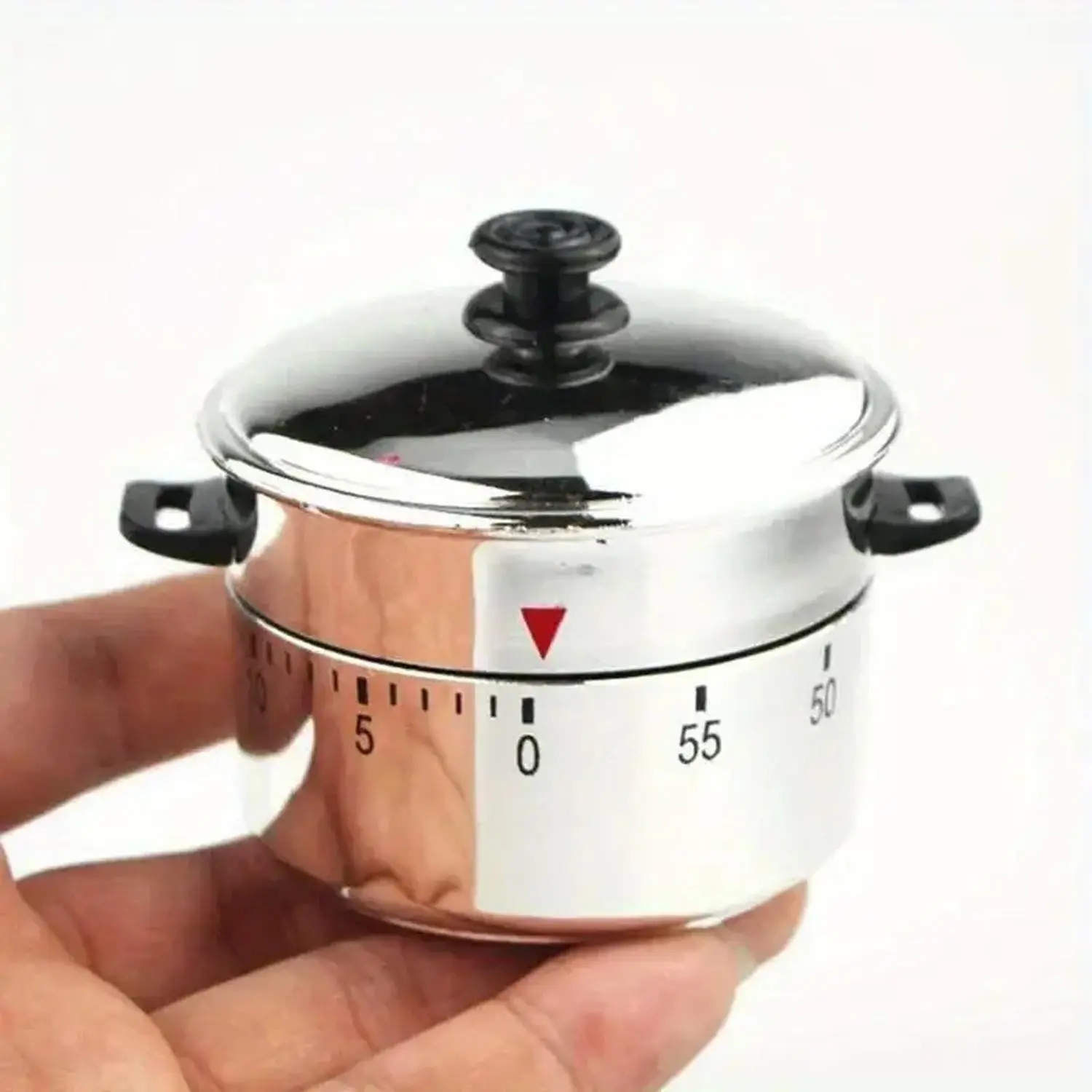 Versatile 60-Minute Mechanical Kitchen Timer, Multifunctional Timer, Adjustable Cooking Countdown, Perfect for Home and School Use, Reliable Timekeeping Tool