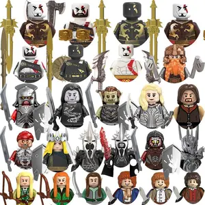 2026 new God Of War Kratos Bricks For Toys Lord Of The Ring Gifts Mini Action Figures Children Building Blocks For Party Gifts
