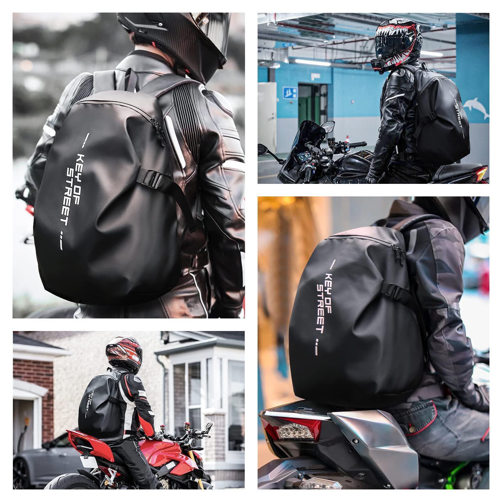 2026 Amazon Best-Selling Motorcycle Helmet Bag, Large Capacity Waterproof Travel Bag for Riders, Wholesale Motorcycle Backpack  basketball