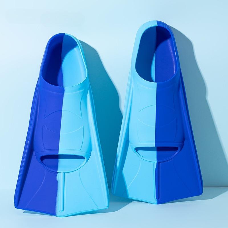 Swimming Flippers Silicone Flippers Children Adult Diving Frogs Training Diving Equipment Silicone Frogs