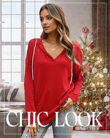 WIHOLL Womens Fashion Tops Hoodies for Women Pullover Oversized Sweatshirts Long SLeeve Shirts Loose Fit*(Size UP 1-2 for True Oversized Look!)*