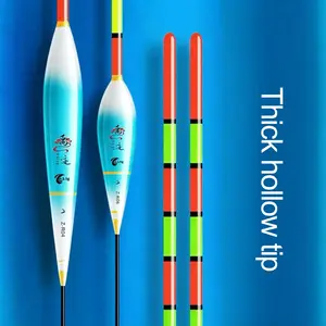 Nanometer Bright Thick Float for Elderly, Hollow Tail Float for Long Cast Deep Water, Large Fish Float for Heavy Lead Fishing