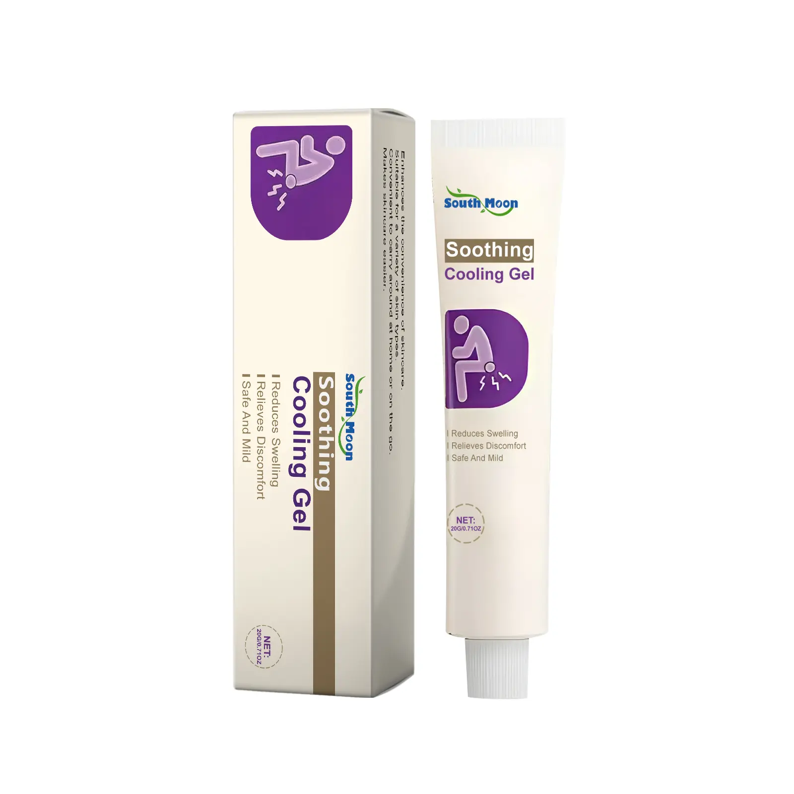 [Daily Comfort Care] South Moon Gentle Perianal Soothing Gel - Calming & Nourishing Formula for Sensitive Intimate Skin - Fast-Absorbing & Hydrating