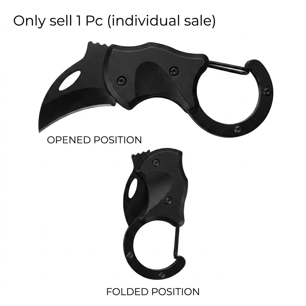 Portable Mini Folding Keychain Knife, Multi Use Knives, Portable Multipurpose Knives, High Hardness Multi Purpose EDC Survival Tool, Practical Daily Pocket Gear For Outdoor Camping Hiking Fishing, Survival Equipment, Outdoor Survival Supplies