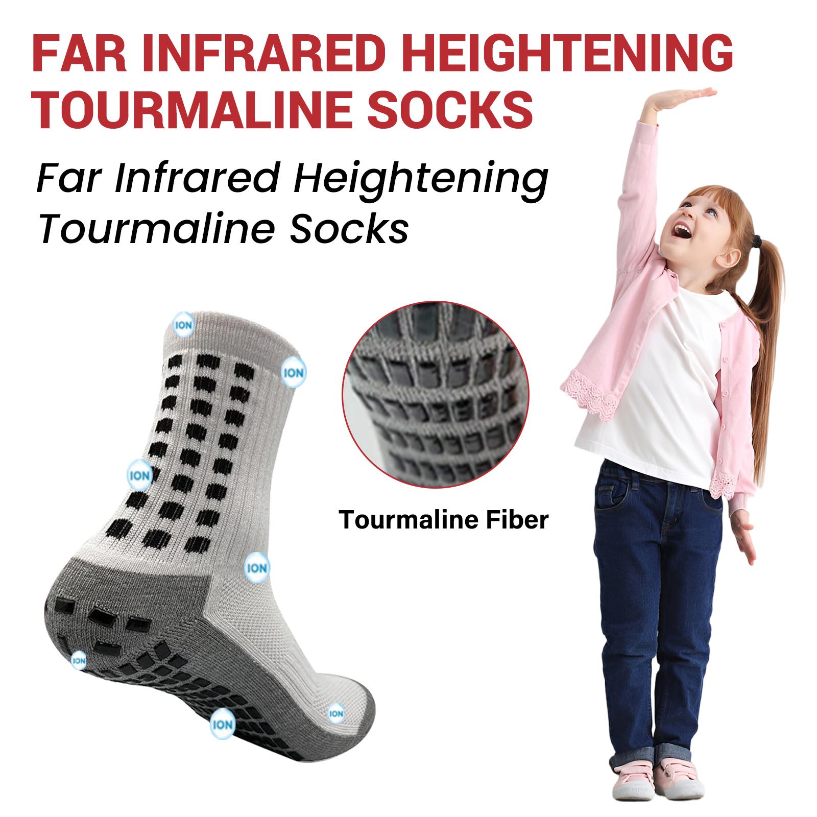 Houkea Ionic Socks Winter Outdoor Foot Warmer Skin-Friendly Breathable Comfortable Warm Body Care Massage Socks