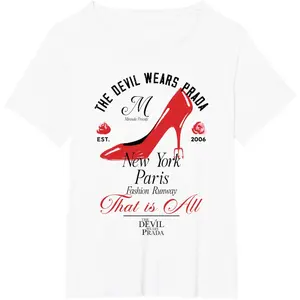 Boys' The Devil Wears Prada New York Fashion Runway Streetwear Casual Style T-Shirt Top, Kids' Sleepwear