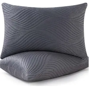 King Size Pillows Set of 2 Cooling Pillows for Sleeping Medium Firm Back and Side Sleeper