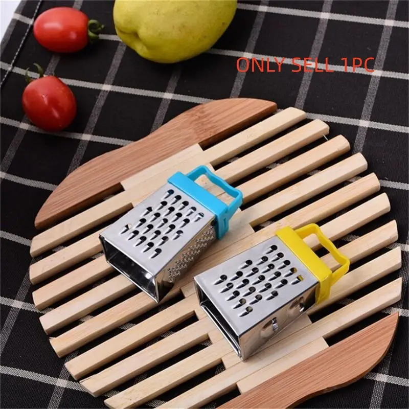 Mini 4 Sides Multifunctional Handheld Grater Slicer, Fruit Vegetable Kitchen Tool, Compact and Versatile Food Prep Device