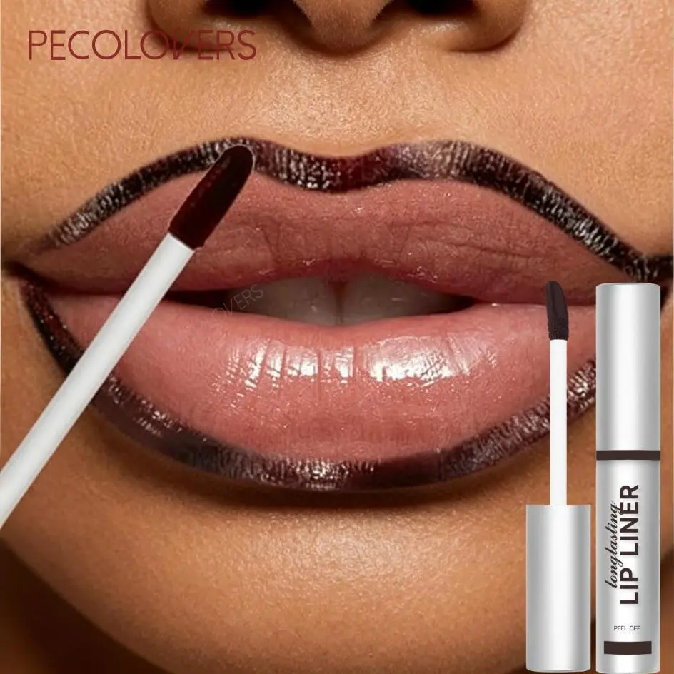 1PC Tear-Off Lip Liner Pens，Long-Lasting,Matte Finish,Smooth Lip Tattoo, Matte Lip Liners