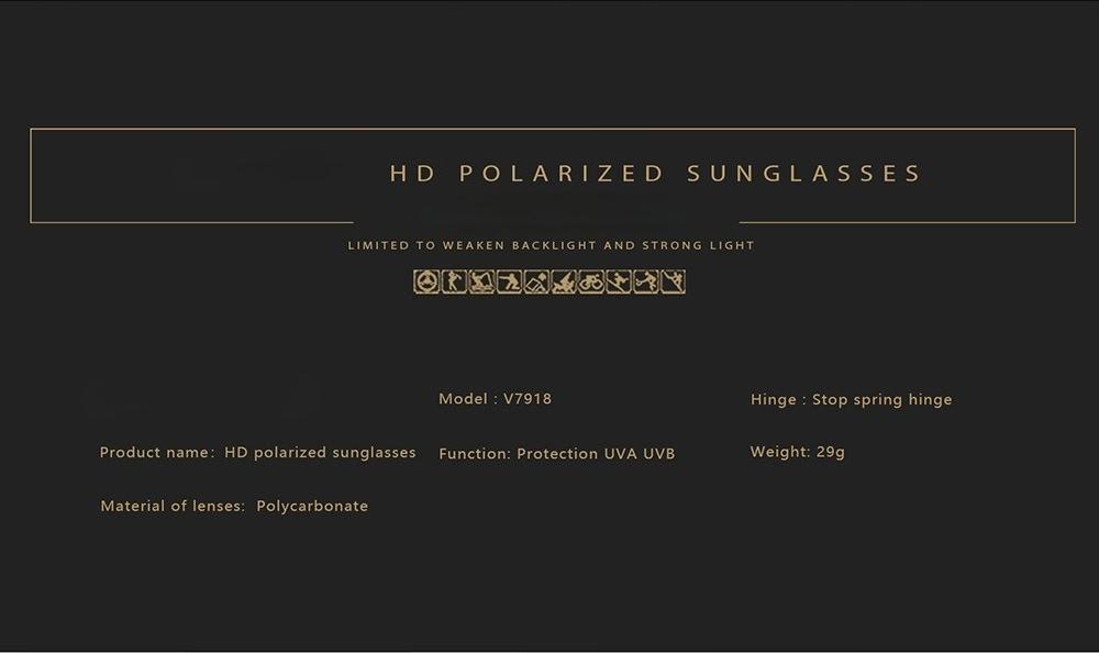 2026 new glasses polarized light color-changing square fashion sunglasses sun protection UV protection plastic sunglasses new 7918