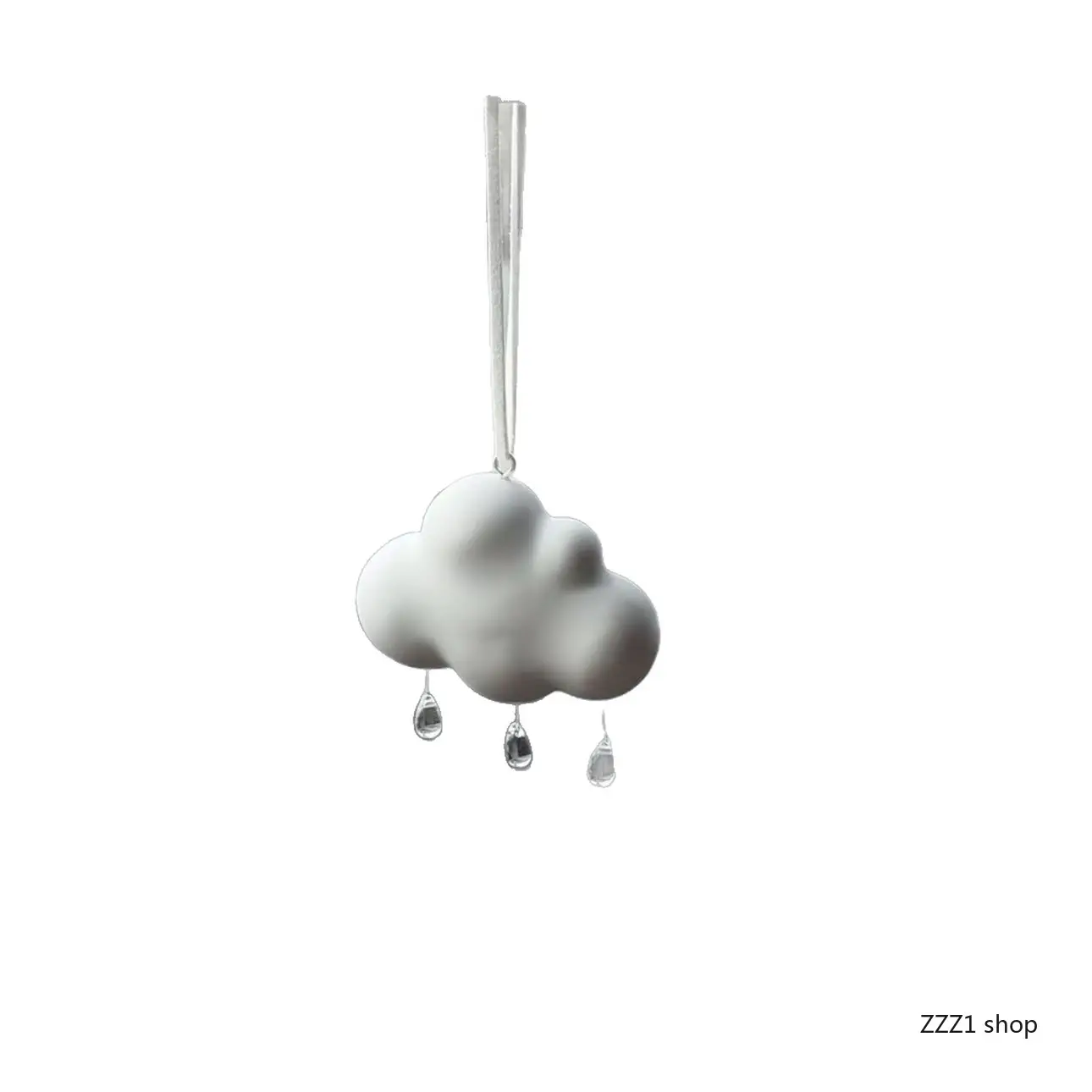 Car Air Freshener, Trending Vehicle Interior Accessory, Raindrop Cloud Hanging Car Aroma Diffuser, Long Lasting Fragrance Auto Pendant, Premium Elegant Car Decor, Universal Vehicle Ornament, Great For Daily Driving, Road Trips And Car Interior Styling Upg