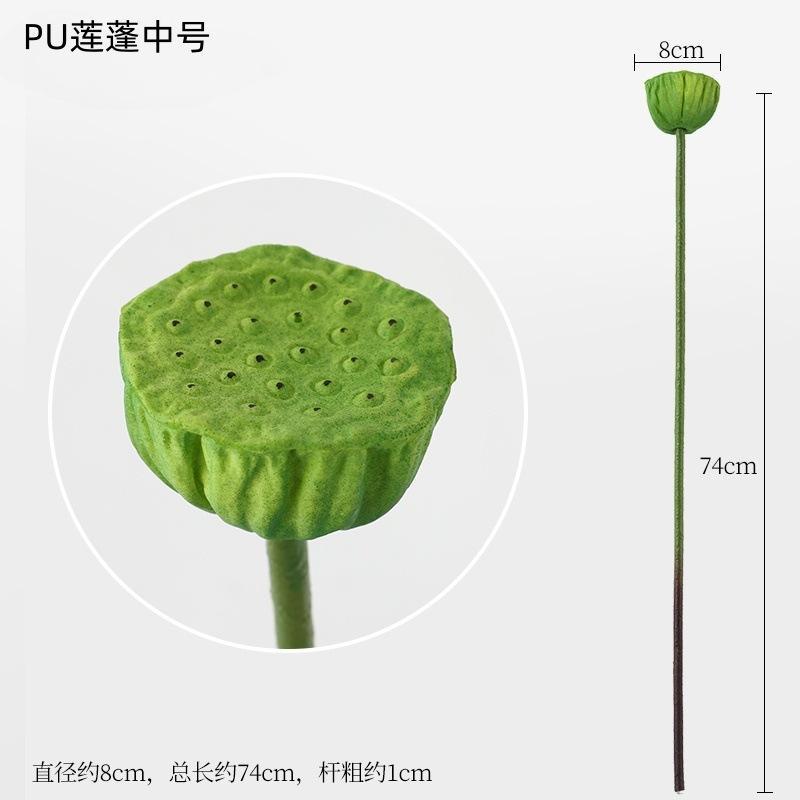 Real Touch Lotus  Flowers, New Chinese Style Water Lily & Lotus Leaf Decor, Zen Buddha Hall Ornament, Photography & Wedding Floral Arrangement Props White Babys Breath Bouquet