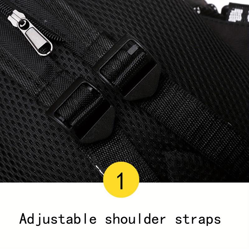 Funny Printed Crossbody Bag for School and Travel, Large Capacity Messenger Bag for Unisex Teen Students, Durable Sporty Shoulder Bag with Adjustable Strap, Casual Sling Backpack Purses