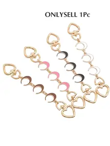 Moon Wallet Extender Chain, Bag Chains For Handbags, 1 Piece Bag Strap Extension Accessory, Versatile Travel Accessory, Versatile Strap, Ideal for Handbag Decoration, Perfect for DIY Craft Projects