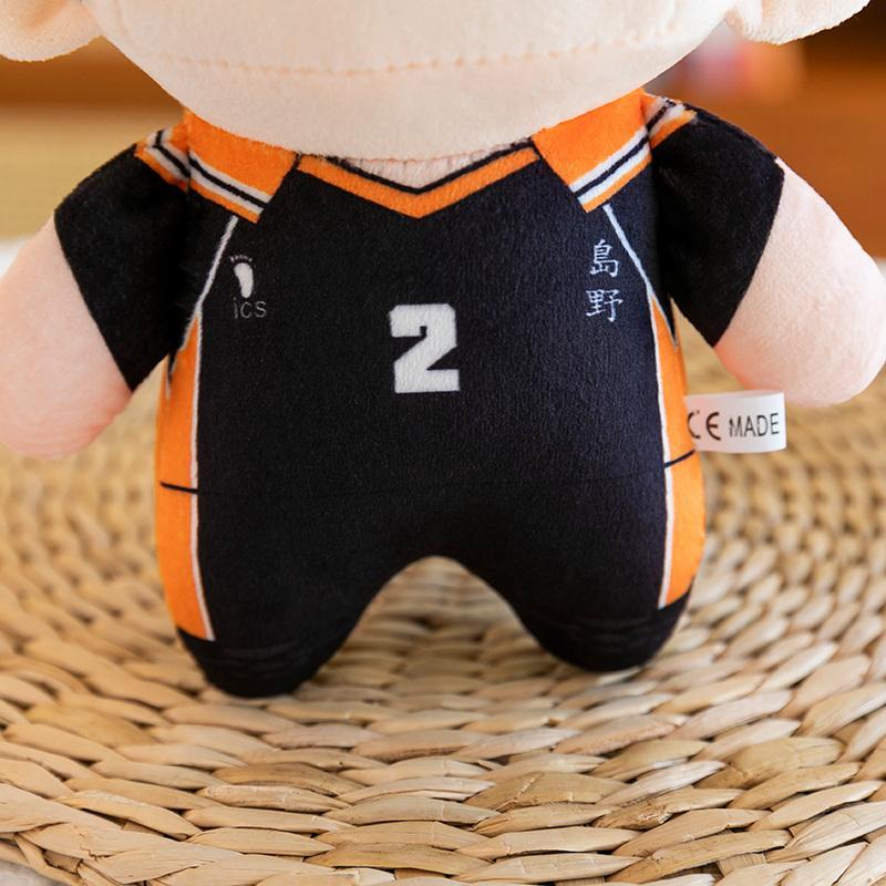 23cm cute volleyball boy anime doll Shoyo Hinata, Tobio Kageyama, Daichi Sawamura Plush toy collection gift