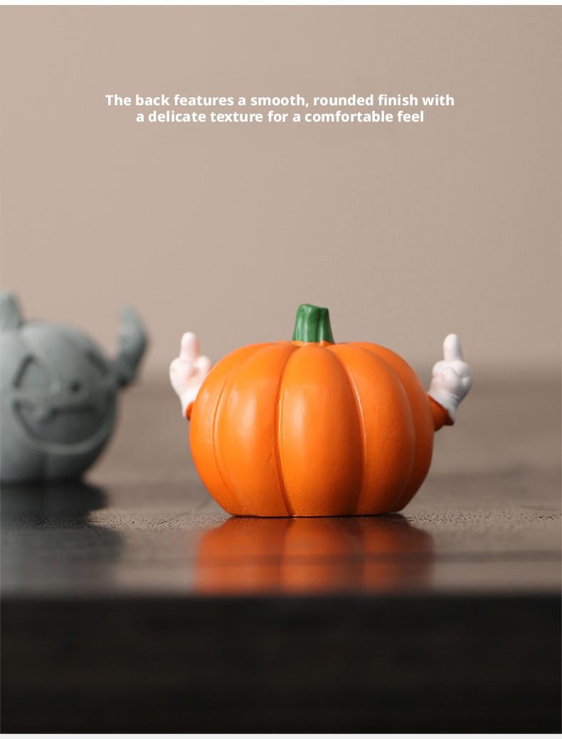 Creative pumpkin simulation craft ornament, high-end niche home desktop decoration, birthday gift