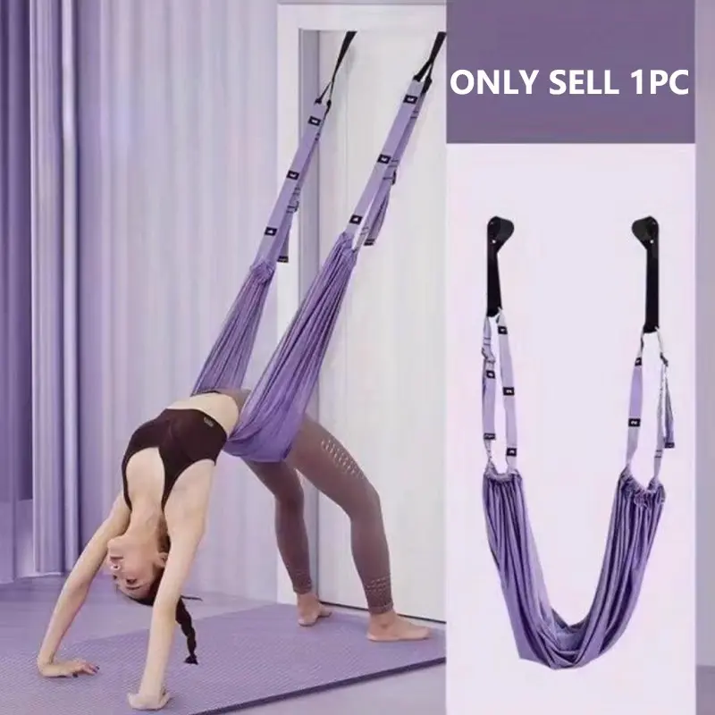 Aerial Yoga Swing, 1 Count Adjustable Aerial Yoga Strap, Yoga & Pilates Equipment for Home Gym, Fitness Equipment for Women & Men, Yoga Band, Exercise Band, Workout Bands