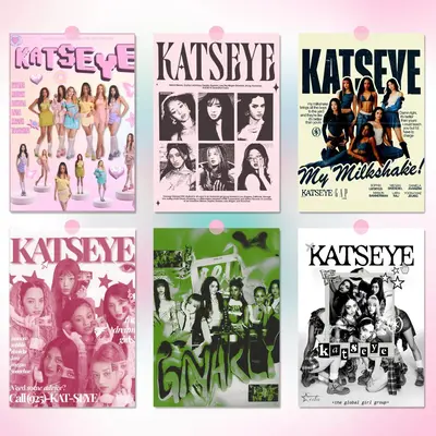 Katseye Poster Wall - TikTok Shop