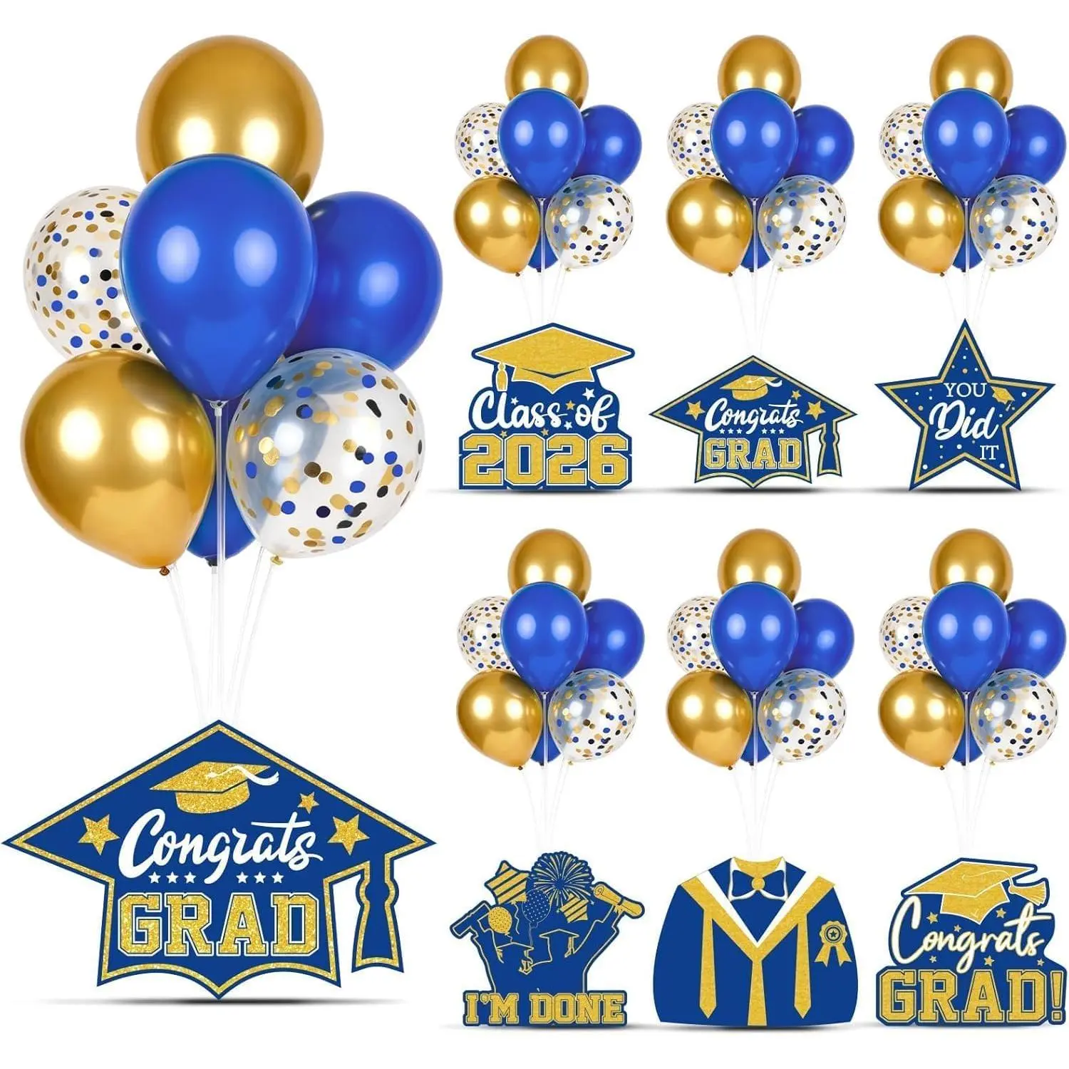 Grad Blue Gold
