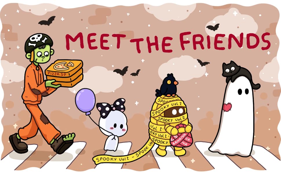 Spooky Cutie: Vol. 2 Coloring Book for Adults and Teens Featuring Lovely Creepy Creatures in Cozy Moments for Relaxation