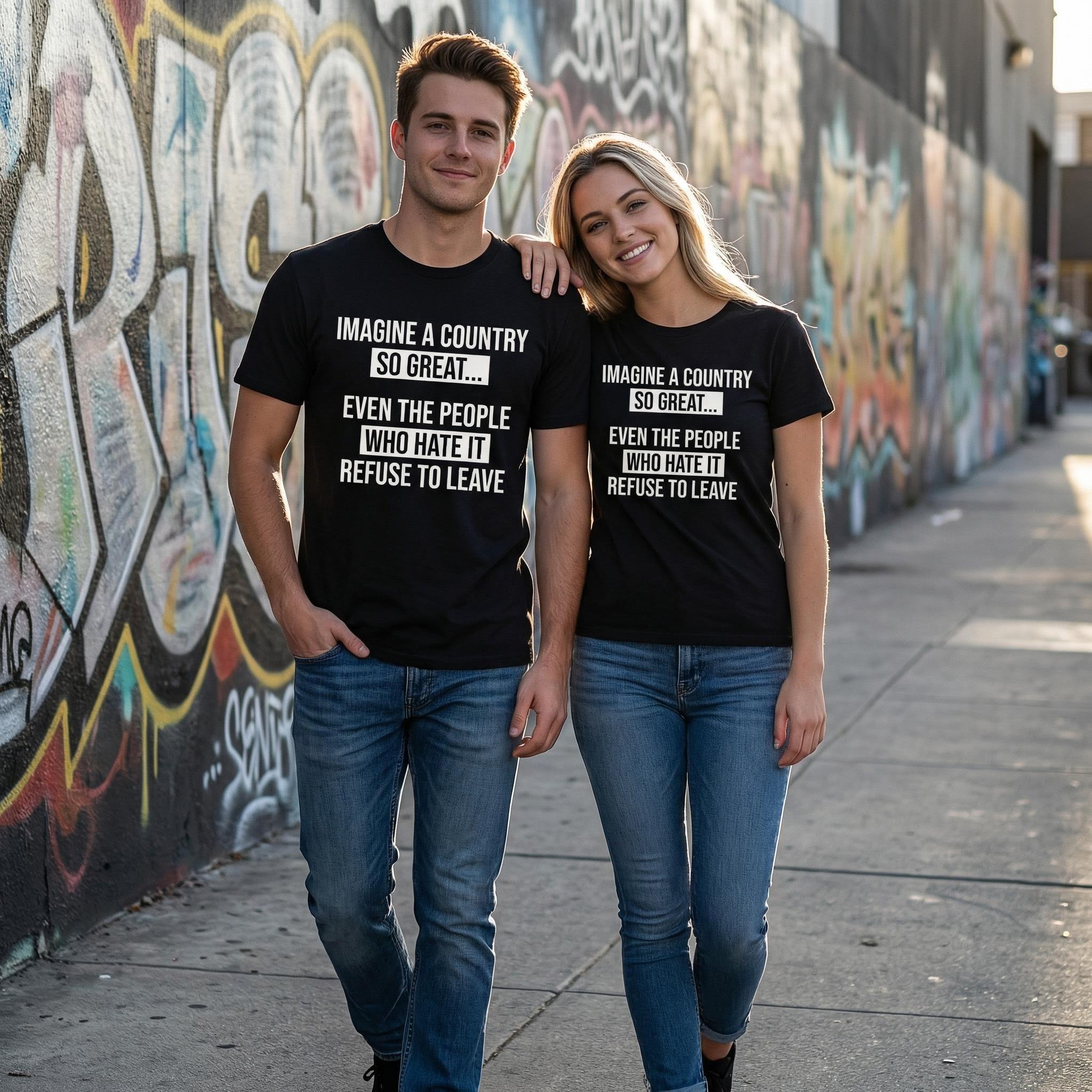 For Men Loose Fit Graphic Tee ✨   Fade - Proof Print, All - Size Flattering, Street Style Essential