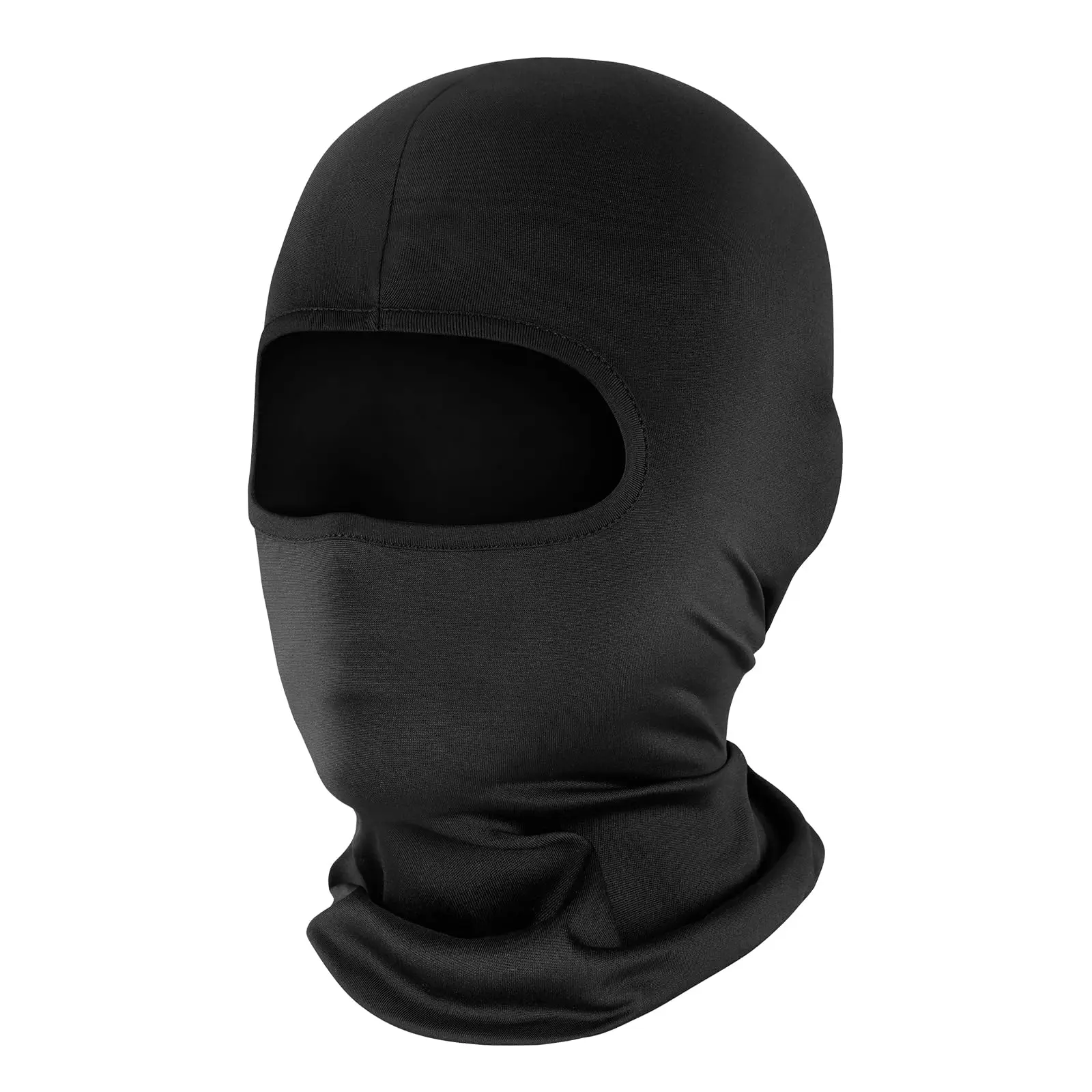 Balaclava Face Mask - Motorcycle Neck Gaiter, Headband & Wristband Combo, 1-Size UV Protection Windproof Scarf for Men, Helmet-Compatible, Summer Cooling Breathable for Ski Snowboard, One Size, Safety Helmets