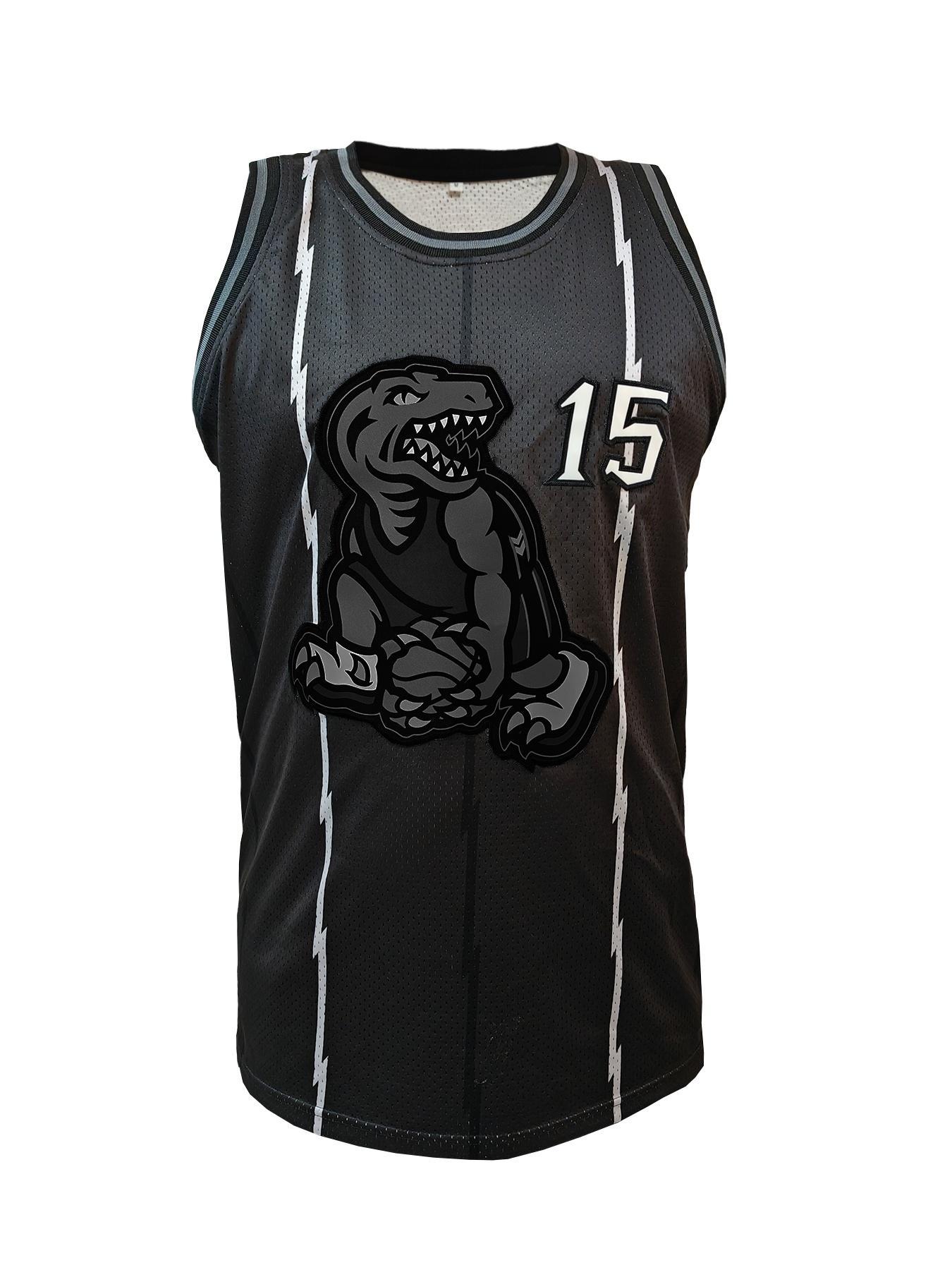 Men's Figure Embroidered Vintage Basketball Jersey, NBA Jersey, 1 Count Loose Sleeveless Vest, Breathable Comfortable Sports Jersey for Training & Outdoor Activities, Sport Outdoor Clothes