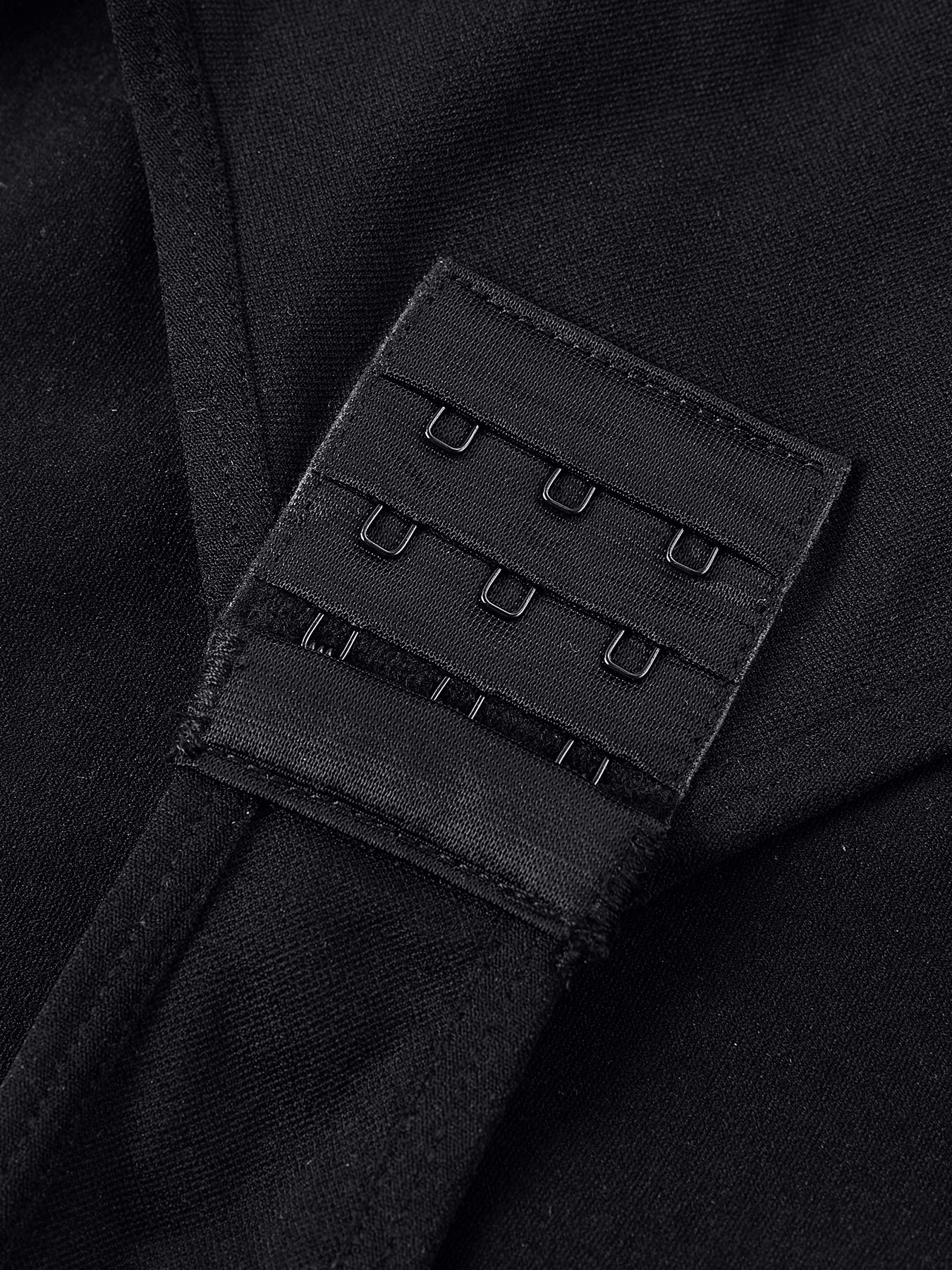 Women's Deep V Fashion Shapewear Bodysuit - Womenswear Lightweight Abdomen Control Bodyshaper with Light Shaping Support, Butt Lifting, Normal Type Fabric Underwear Vest