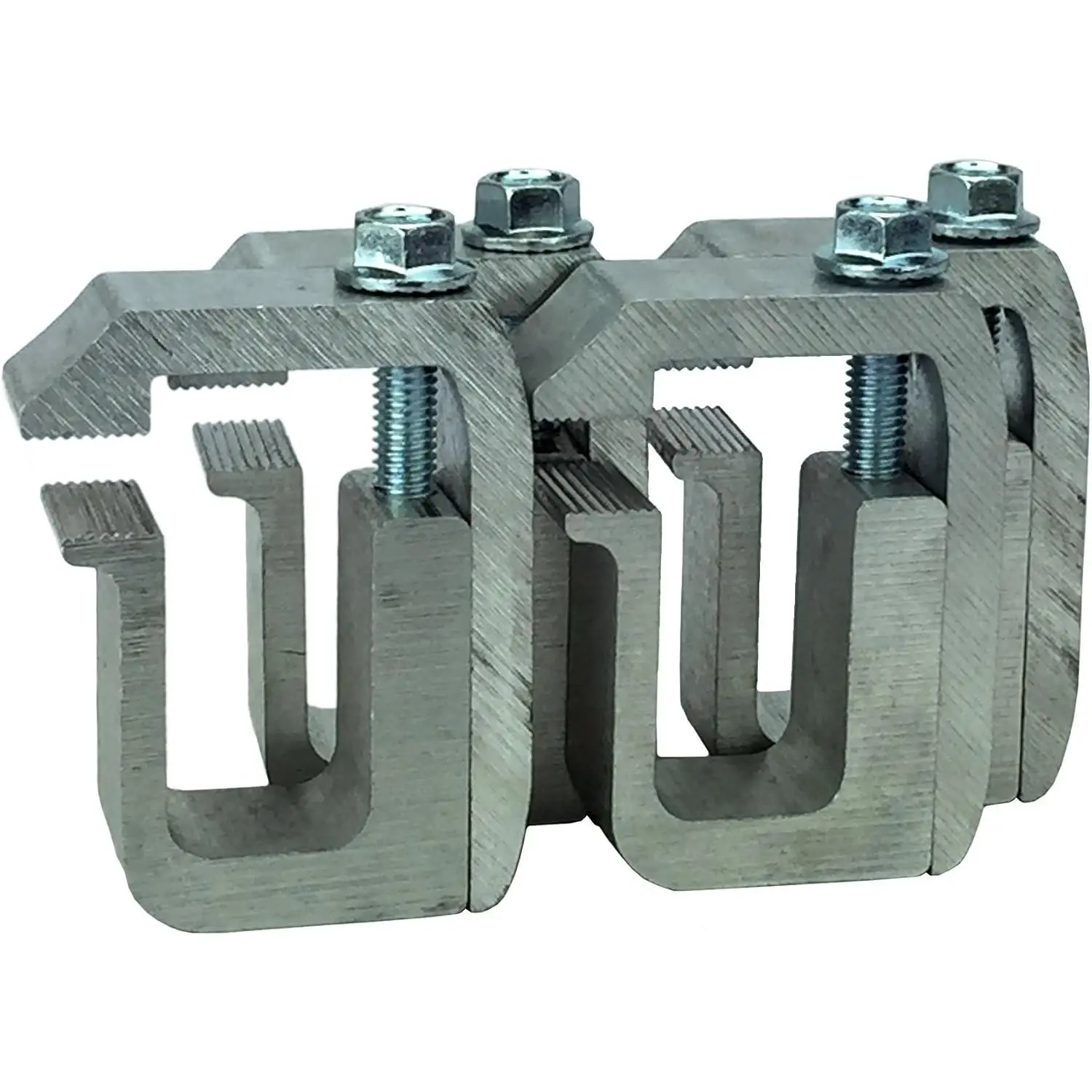 Clamp for Mounting Truck Cap/Camper Shell (Set of 4), Made of Structural Aluminum for Quality & Strength, Fits for Mounting Caps, Camper Shells, Toppers to Pickup