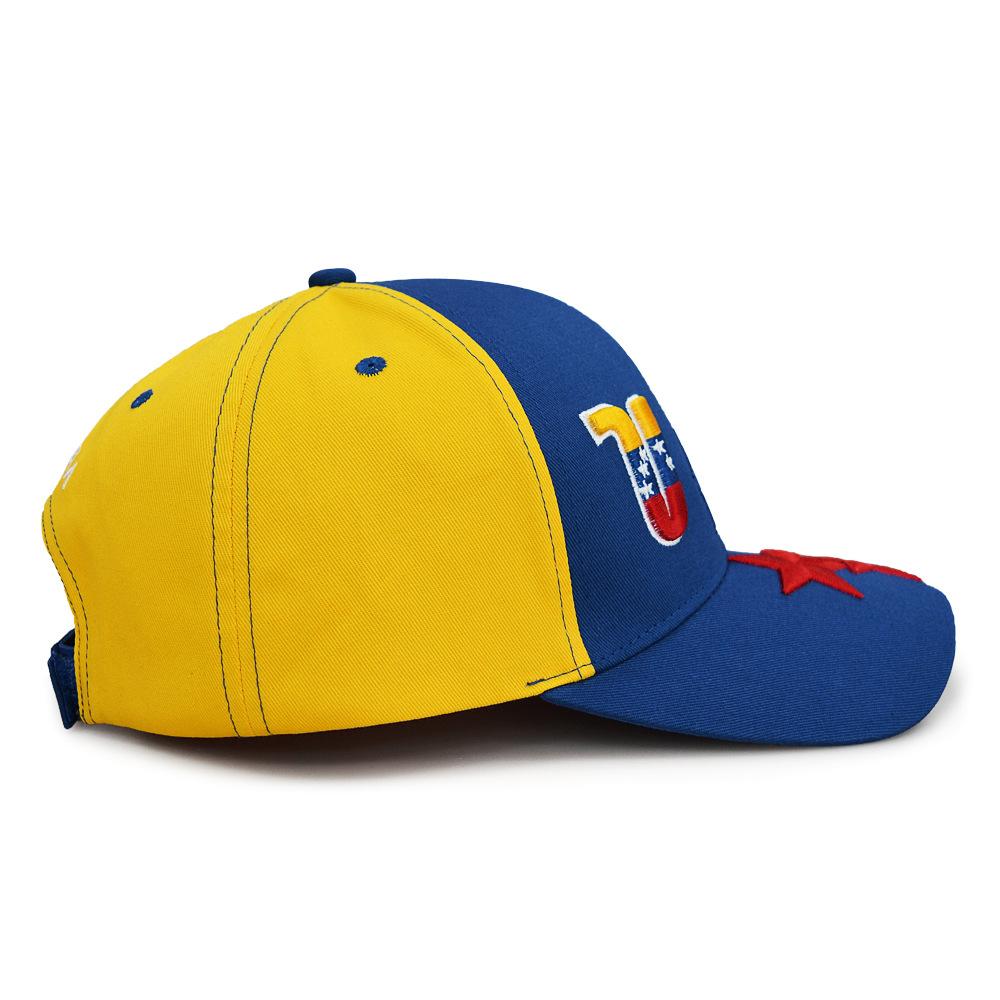 3D Embroidered Venezuelan Flag Baseball Cap| Adjustable Strap| Street Fashion Hat