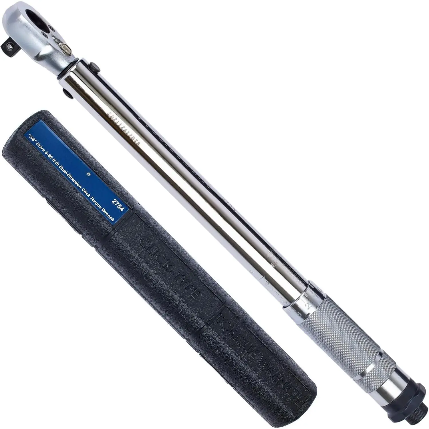 3/8" Drive 5-80 ft-lb (0.7-11.2 kg-m) -Direction Click Torque Wrench