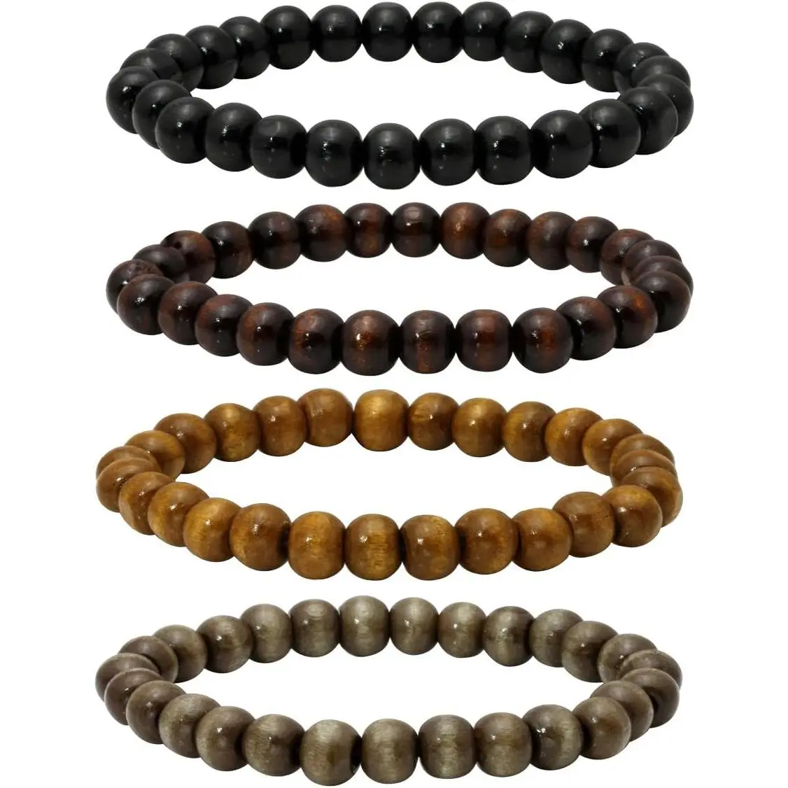 6-8mm  Beads Bracelet Prayer Beads for Meditation Buddha Tibetan Bracelet for Men and Women