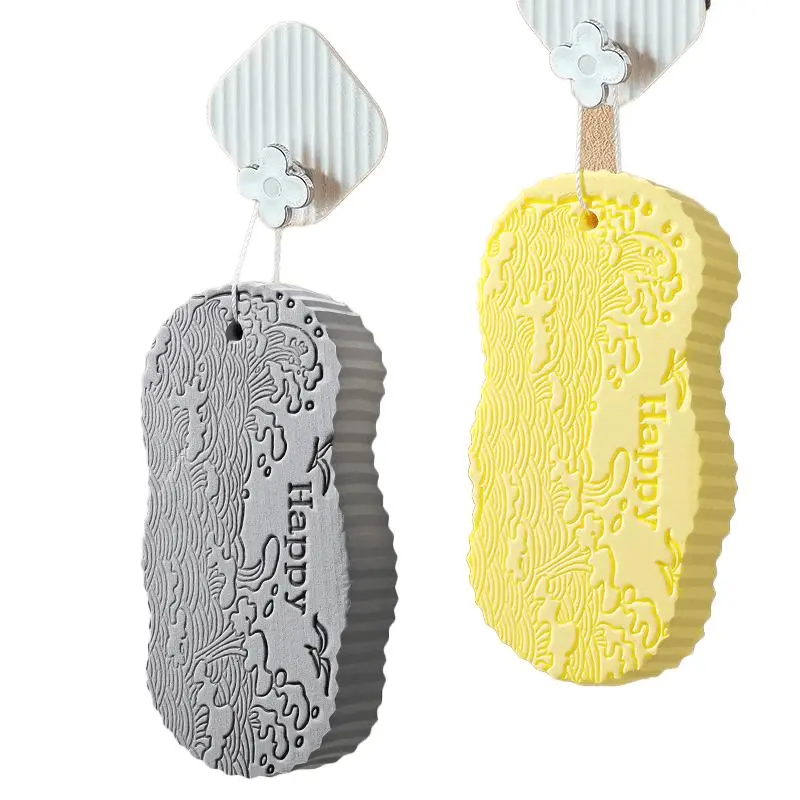 Soft Exfoliating Bath Sponge, Non-Scratch Body Sponge for Gentle Skin Cleansing & Exfoliation