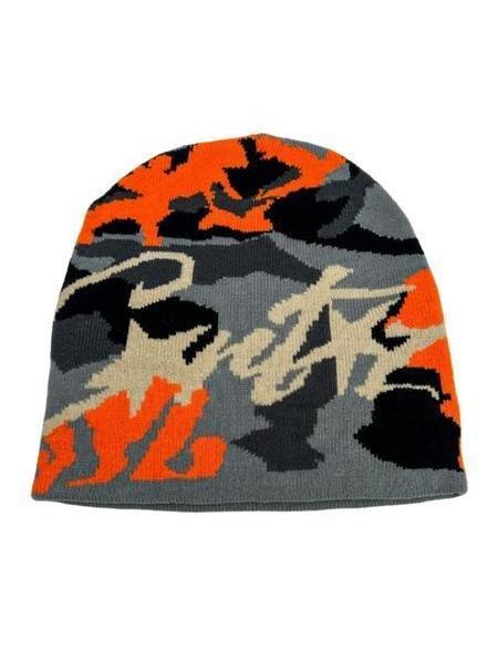 Unisex Y2K Star Letter Jacquard Beanie - Soft Stretchy Winter Streetwear Skull Cap | Music Festival Daily Fit