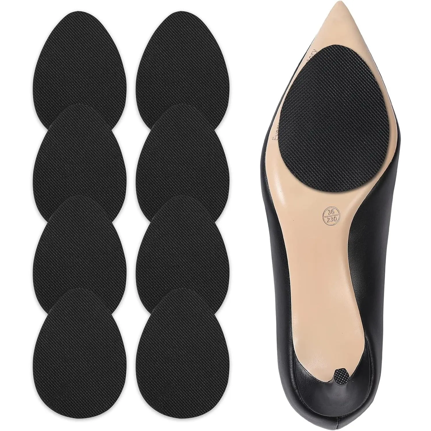 's Shoe Sole Protector for Heels,Shoe Grips  Bottom of Shoes, Anti Slip Shoe Grips,Non Slip Shoe Pads,Non Slip Pads for Shoes, Shoe Gummies for Heels