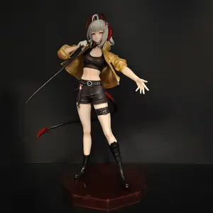 New Arrival Arknights W Six-Star Sniper Class Gunner Anime Girl Figure Model Statue, Collectible Handmade Doll for Fans