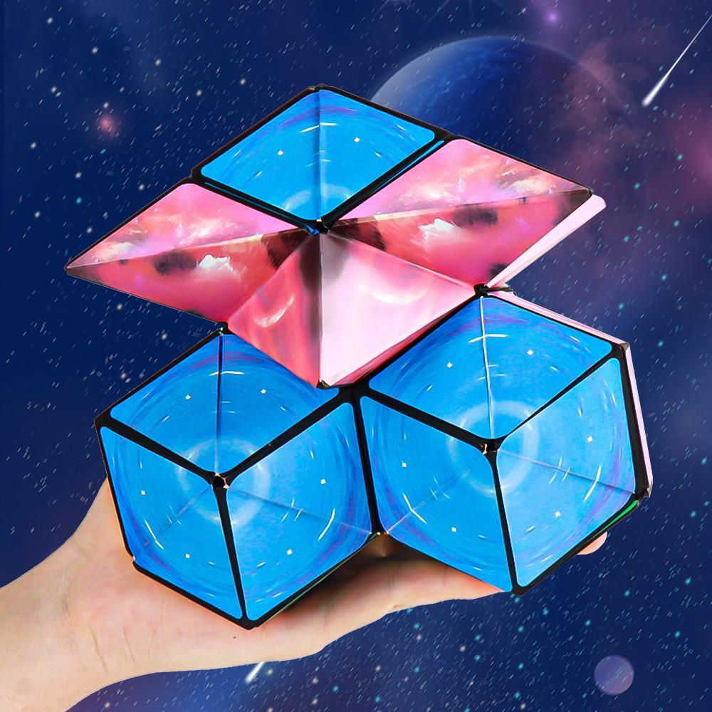 3D Creative Cube Toy, Infinite Changeable Geometric Puzzle Toy for Kids Gift, Educational Toys