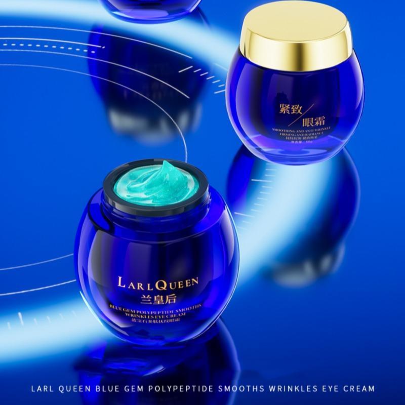 Blue Sapphire Eye Cream, Moisturizing Eye Cream, Lifting and Firming Eye Care Product for Women & Men, Daily Skincare Product for Daily Use