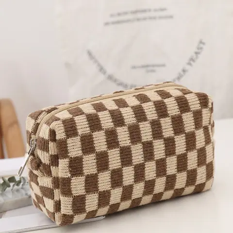 Waterproof Large Capacity Makeup Bag, Portable Octagonal Design Travel Essential Organizer, Cube Shaped Cosmetic Storage Pouch, Travel Cosmetic Bags, Travel Makeup Bags Organizers, Travel Accessory