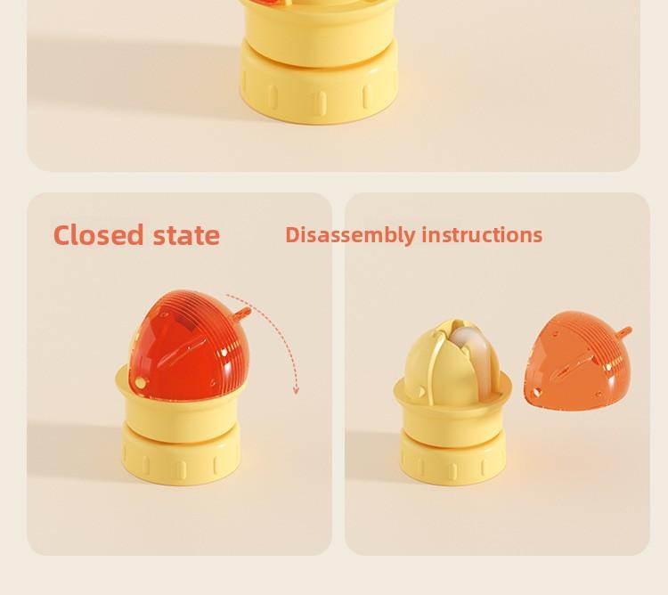 1 Pack Kids Water Bottle Spout Conversion Cap with Straw |     Universal Fit for Juice & Water Bottles |     Spill-Pro |   Spill-Proof Flip Top Cover for Toddlers & Children