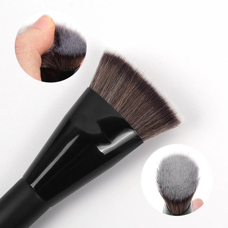Makeup Brush Set, 3 Counts/set Professional Makeup Brush with Soft Bristles, Multifunctional Makeup Tool for Women & Girls