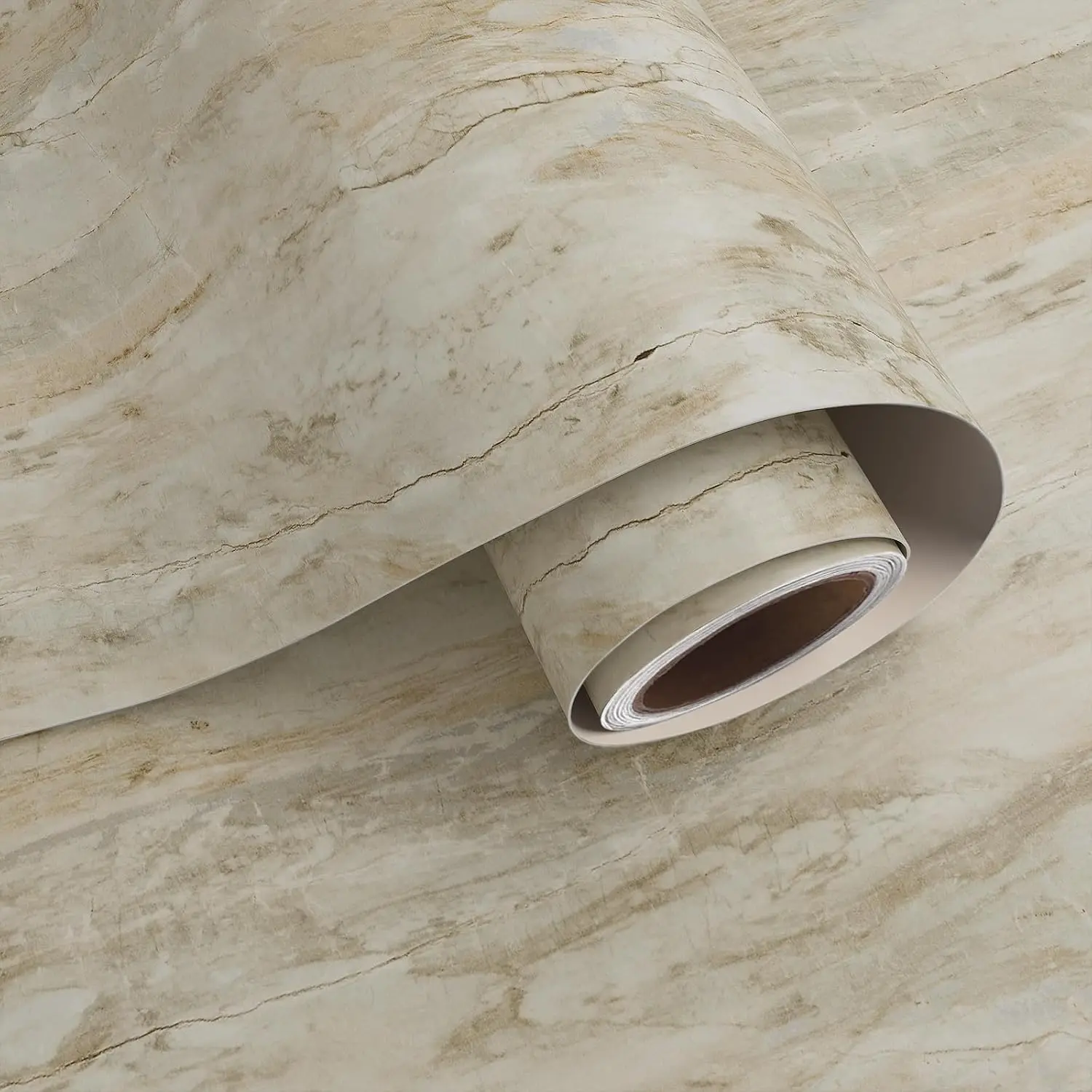 Beige Slate Marble Contact Paper for Countertops  Matte Marble Peel and Stick Wallpaper for Kitchen Bathroom Removable Self Adhesive Marble Sticker Countertop Vinyl 15.7''x78.7''