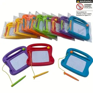 12 Mini Magnetic Drawing Boards for Kids, Erasable Doodle and Sketching, Perfect for Birthday Parties, School Supplies, Child Party Gifts