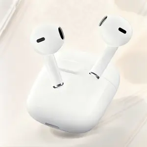 Wireless Headphones Earbud Stereo Sound Clear Calls Music Sports Touch Control Rechargeable Compatible iOS Android