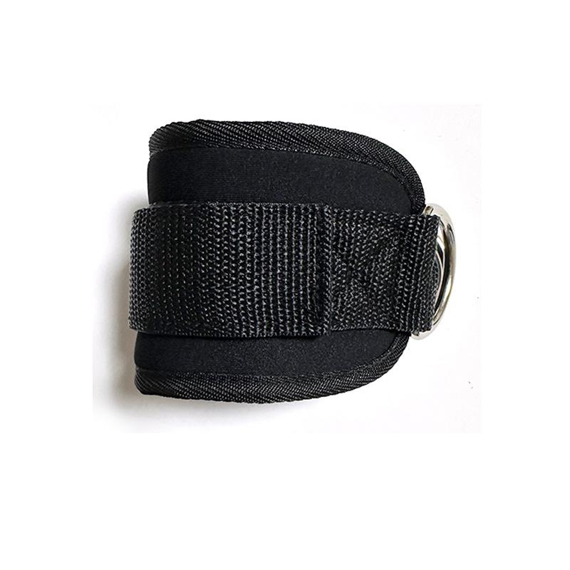 Adjustable four-ring pedal rope ankle strap elastic rope ankle buckle gantry foot buckle ankle strap