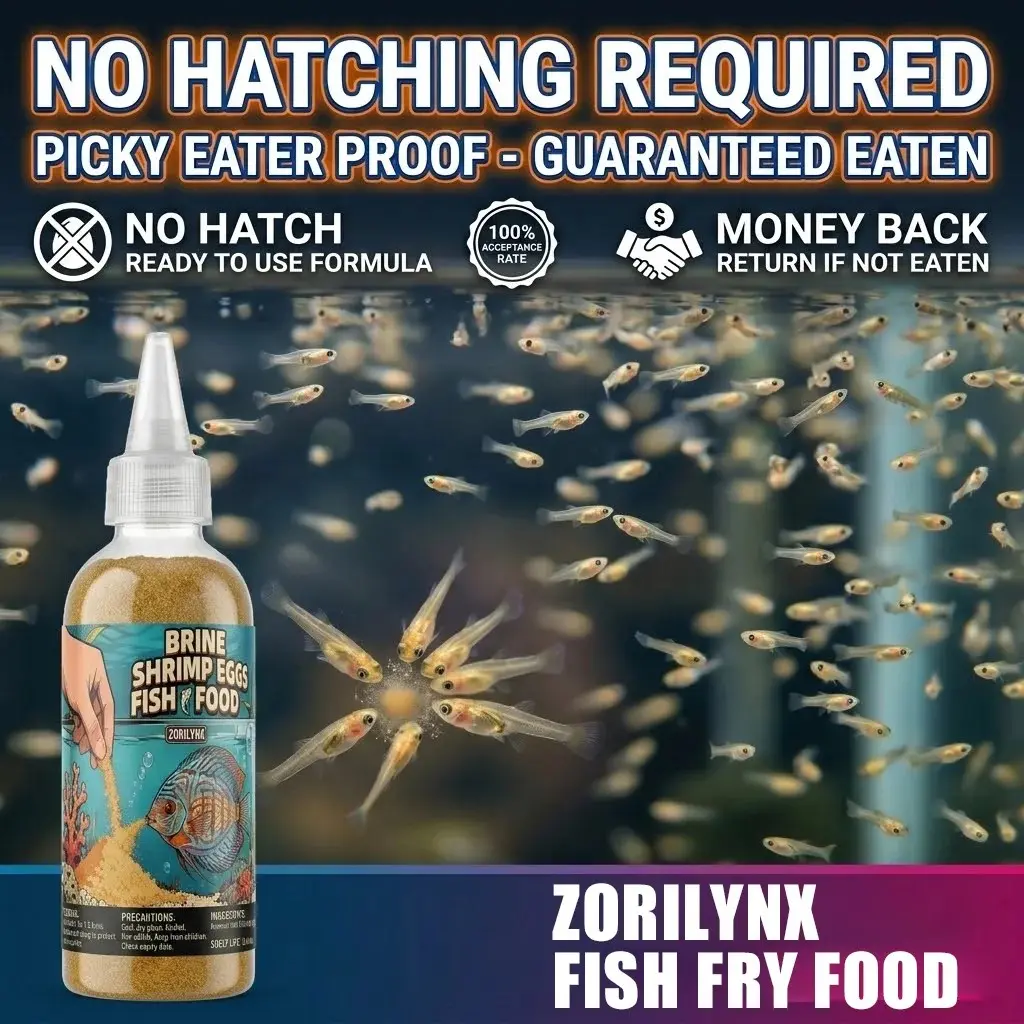 Aquarium Fish Feed for Baby Fish, Nutritious Powdered Food, Easy Dissolving, Suitable for Various Small Fish, Daily Nutrition Supplement